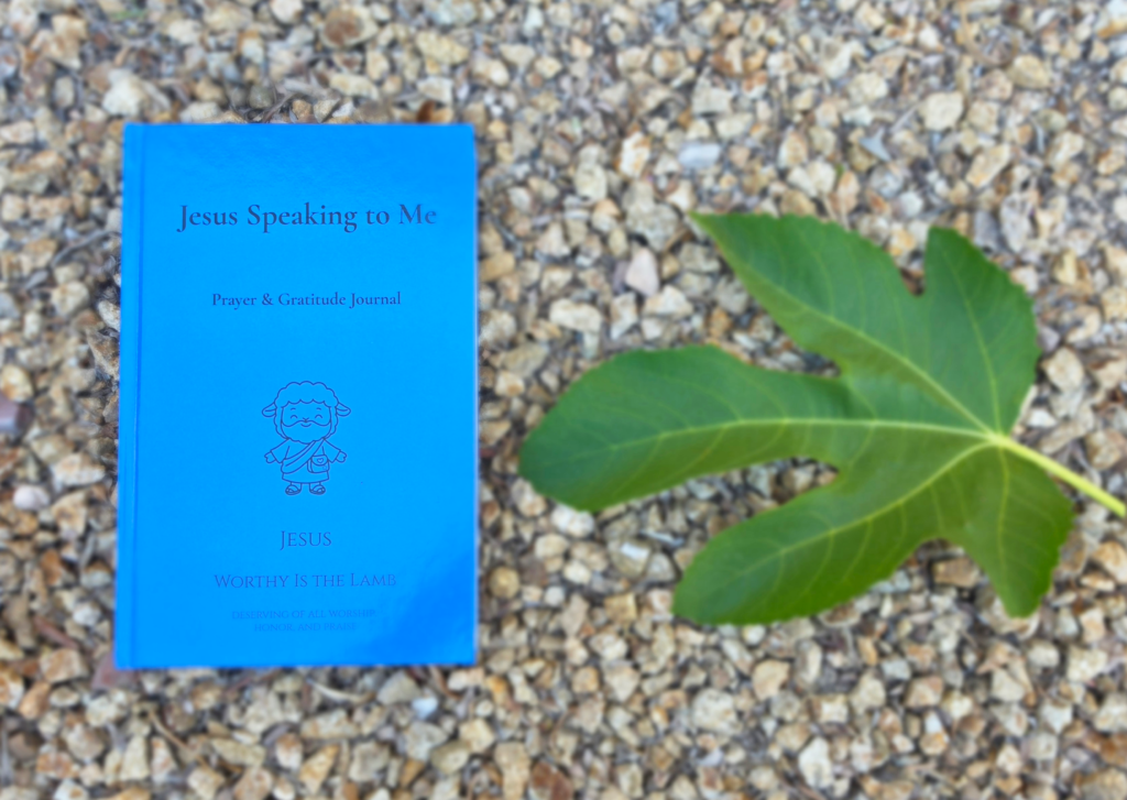 journal and fig leaf