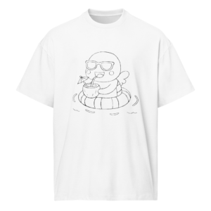 living water club oversized men’s box tee