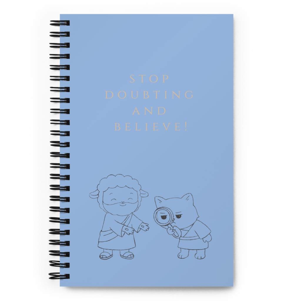 believe beyond sight thomas notebook
