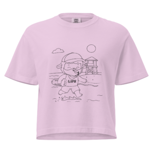 sea life women’s box tee