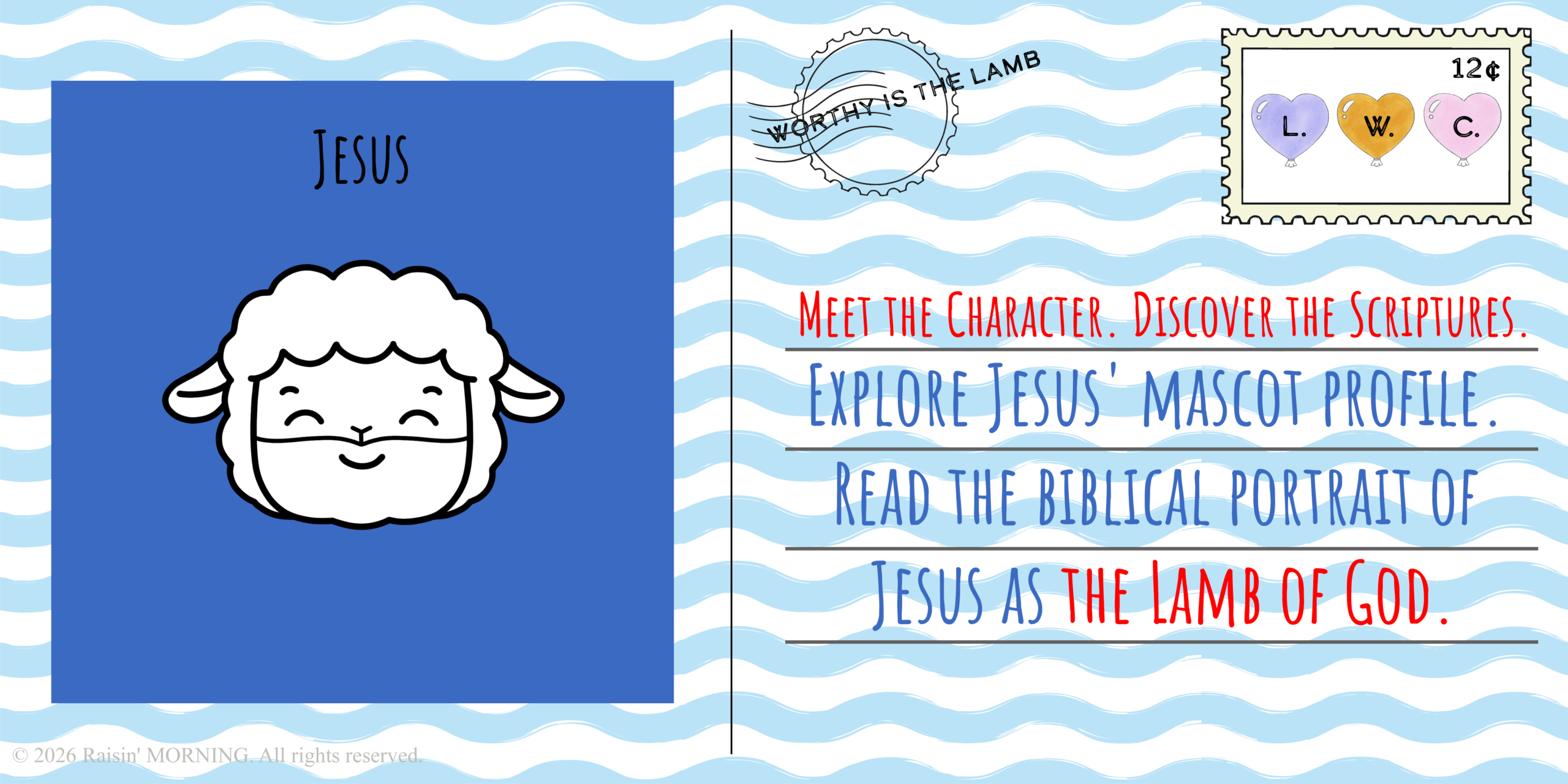 postcard jesus