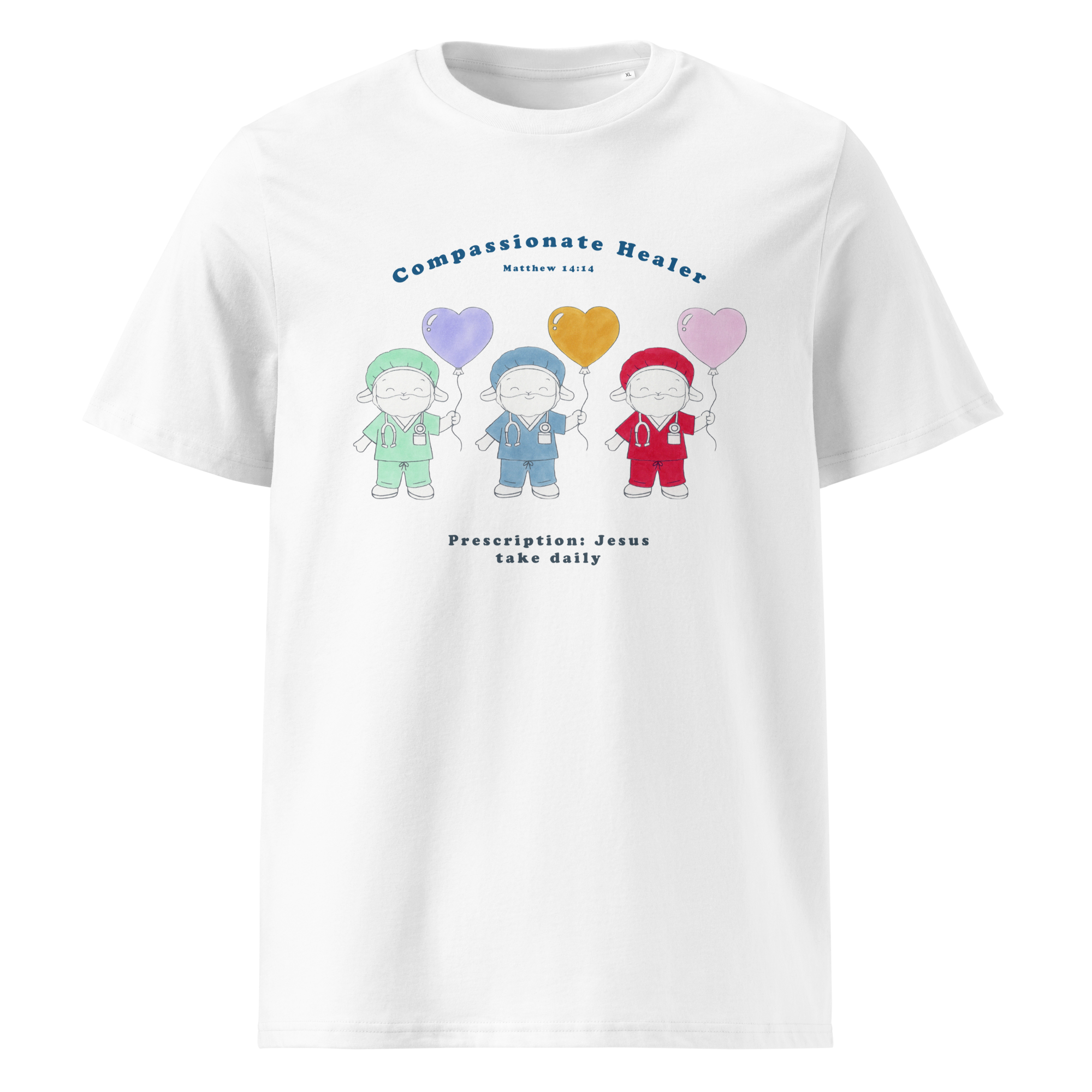 compassionate healer organic tee compassionate healer organic tee