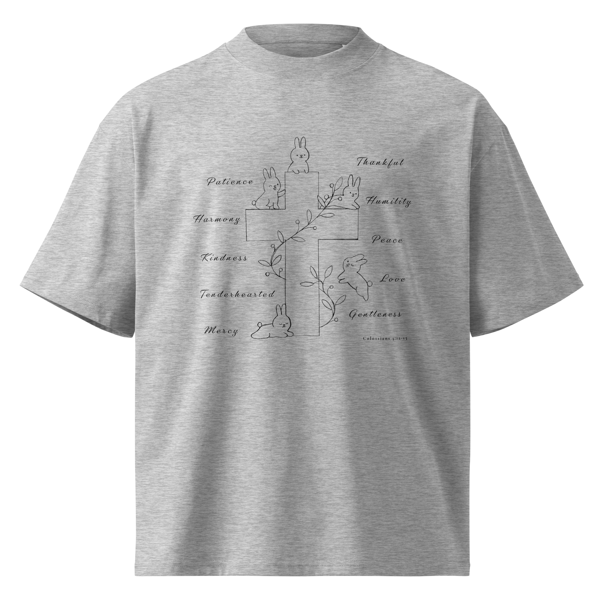 unisex organic oversized high neck blaster 2.0 t shirt heather grey front 6a4d364fd0626.png unisex organic oversized high neck blaster 2.0 t shirt heather grey front 6a4d364fd0626.png
